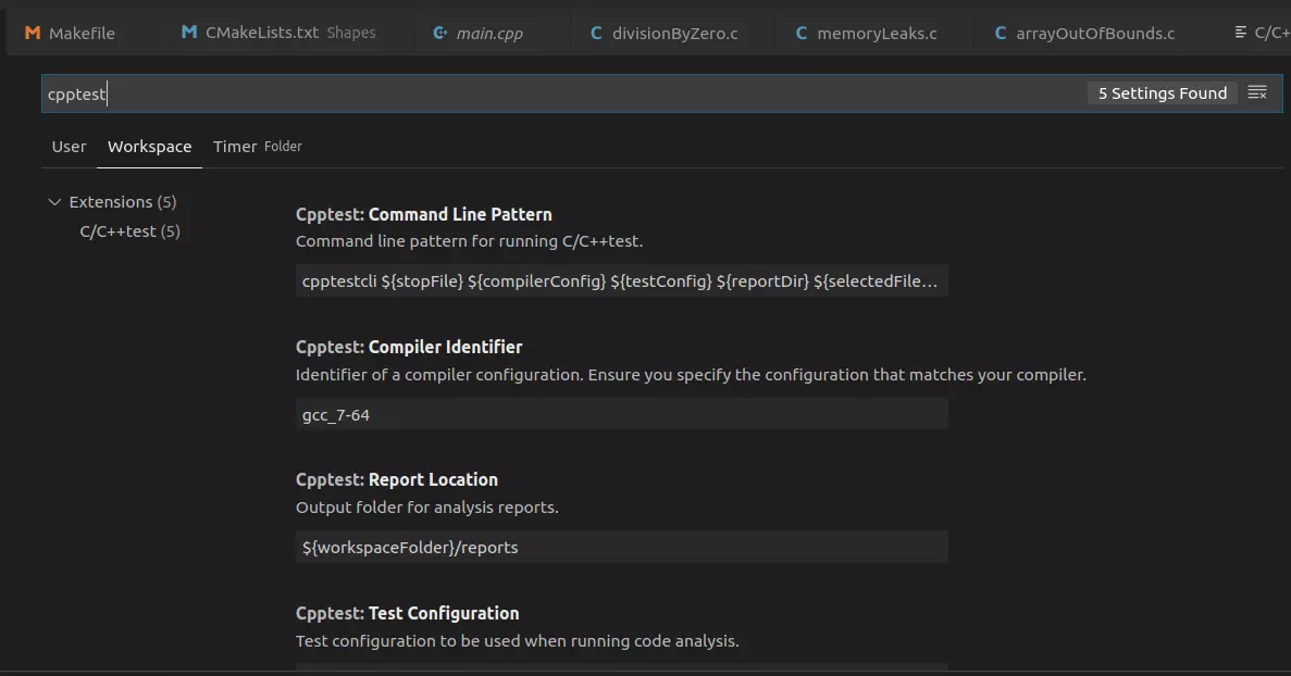 Getting Started With the Visual Studio Code Extension for C/C++ Static Analysis