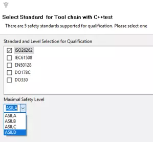 Automate the tool qualification process for safety critical software