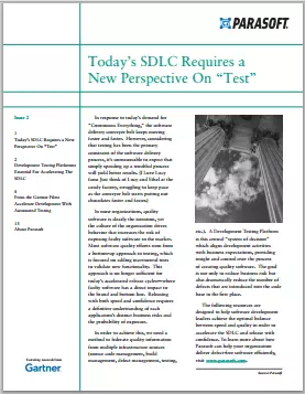 Why Today’s SDLC Requires a New Perspective On “Test”